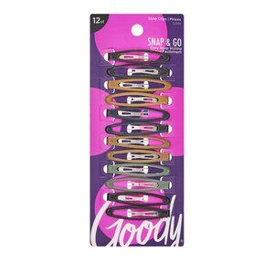 Epoxy Contour Snap Hair Clips Minimal Chic Stackable Styling All Day Comfort